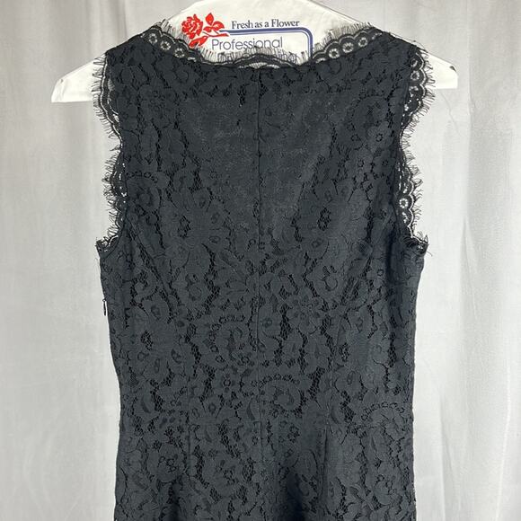 Joie Nikolina B All-Over Black Lace Dress. - Picture 7 of 9